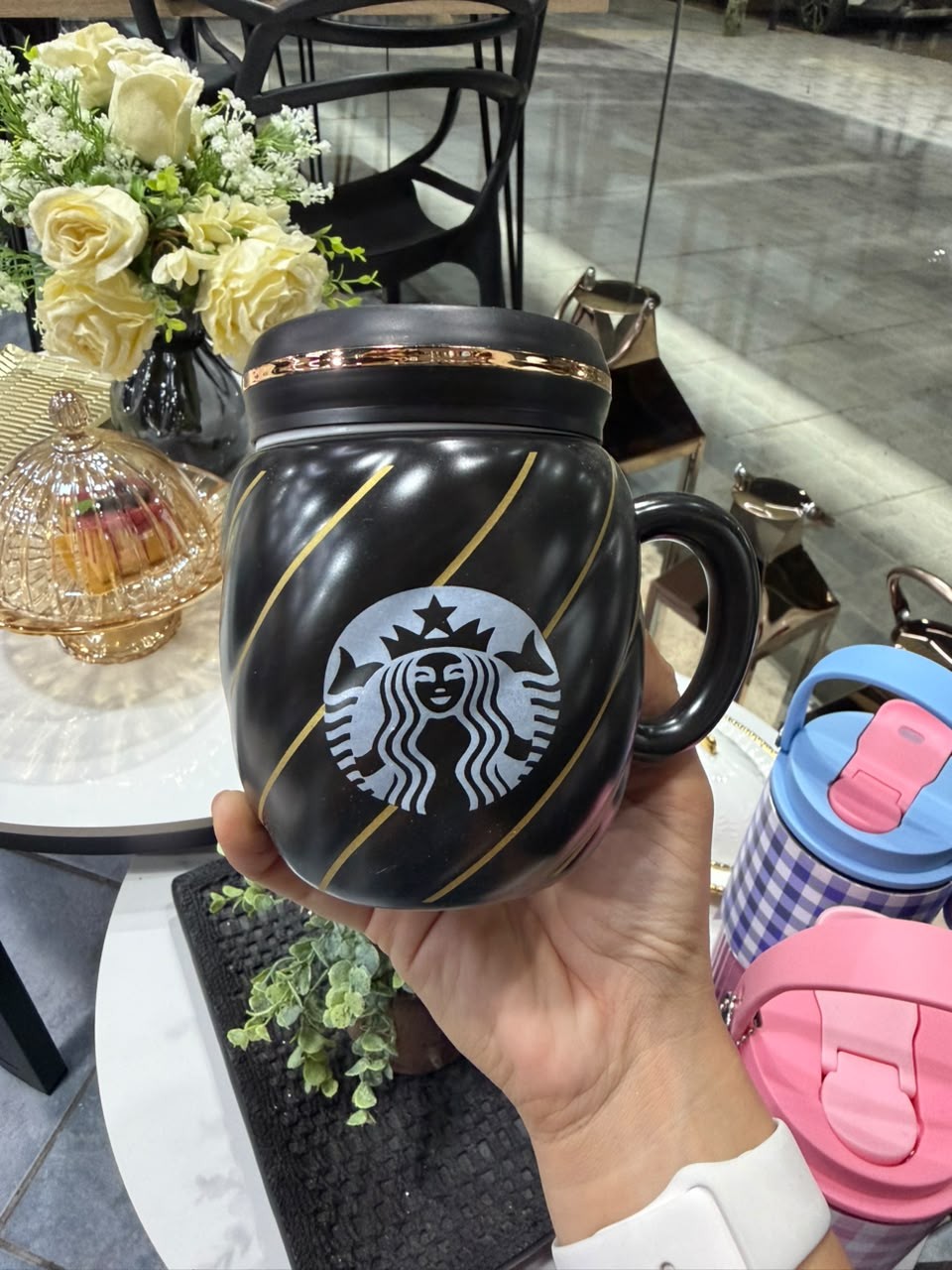 vaso Starbuck glam